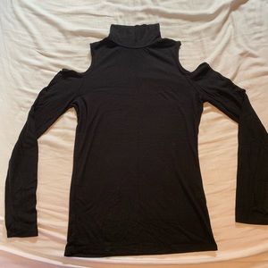 Cold Shoulder Long Sleeve Shirt